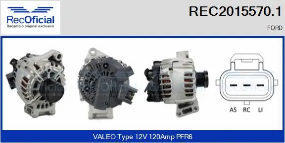 Alternator (REC2015570.1)