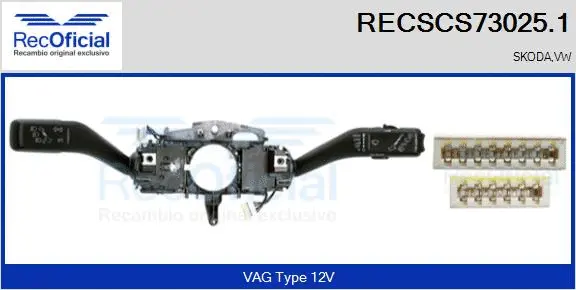 Steering Column Switch (RECSCS73025.1)