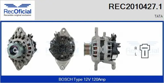 Alternator (REC2010427.1)