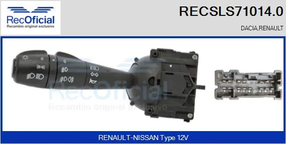 Steering Column Switch (RECSLS71014.0)