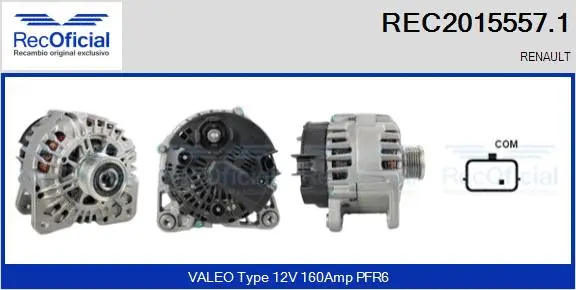 Alternator (REC2015557.1)