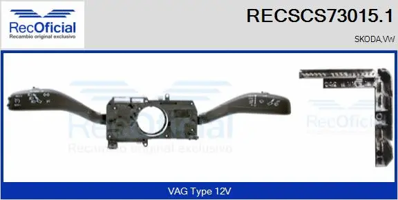 Steering Column Switch (RECSCS73015.1)