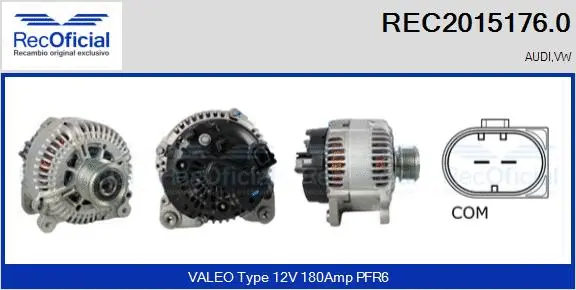 Alternator (REC2015176.0)