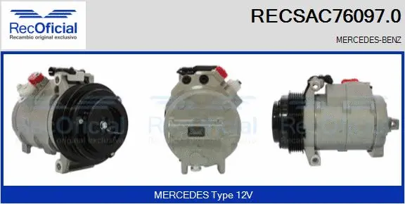 Compressor, air conditioning (RECSAC76097.0)