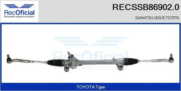 Steering Gear (RECSSB86902.0)