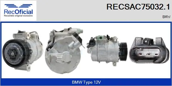 Compressor, air conditioning (RECSAC75032.1)