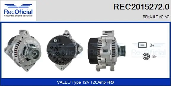 Alternator (REC2015272.0)
