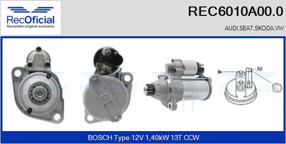 Starter (REC6010A00.0)