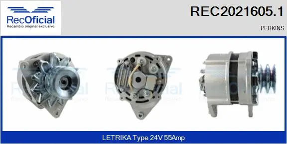Alternator (REC2021605.1)