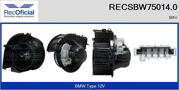 Interior Blower (RECSBW75014.0)