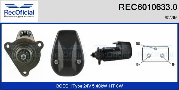 Starter (REC6010633.0)