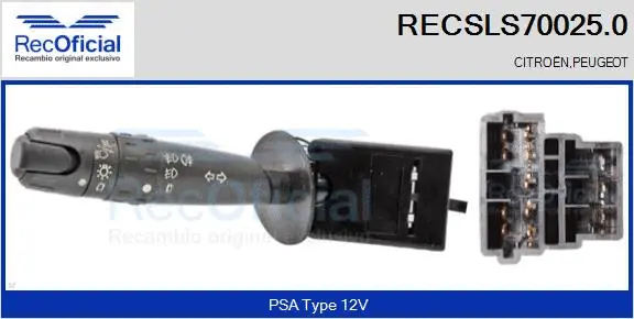 Direction Indicator Switch (RECSLS70025.0)