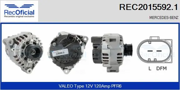 Alternator (REC2015592.1)