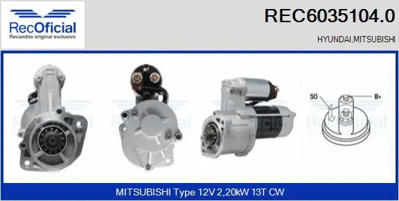 Starter (REC6035104.0)