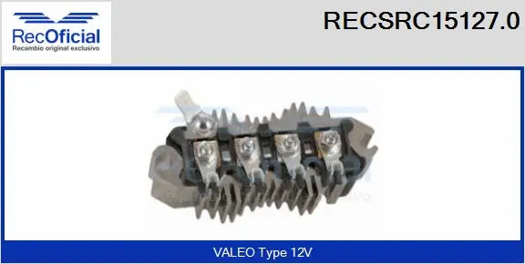 Rectifier, alternator (RECSRC15127.0)
