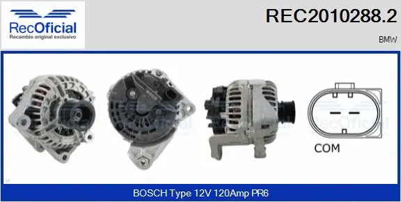 Alternator (REC2010288.2)