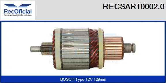Armature, starter (RECSAR10002.0)