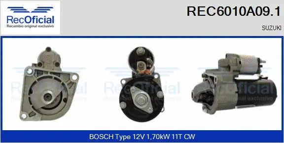 Starter (REC6010A09.1)