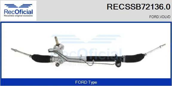 Steering Gear (RECSSB72136.0)