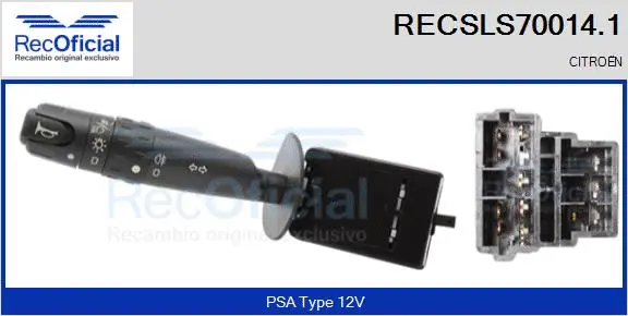 Steering Column Switch (RECSLS70014.1)