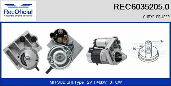 Starter (REC6035205.0)