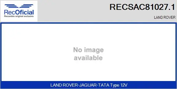 Compressor, air conditioning (RECSAC81027.1)