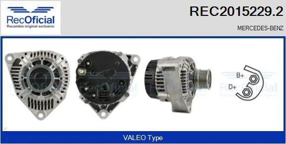 Alternator (REC2015229.2)