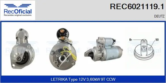 Starter (REC6021119.1)