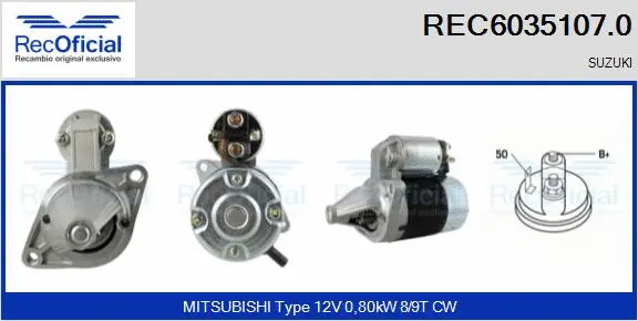 Starter (REC6035107.0)