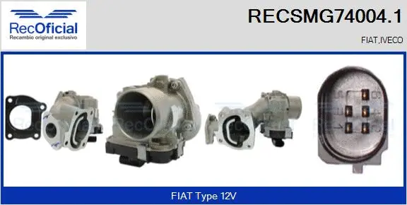 EGR Module (RECSMG74004.1)