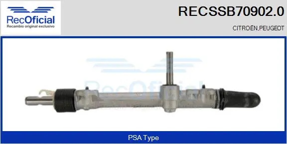 Steering Gear (RECSSB70902.0)