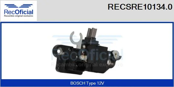 Alternator Regulator (RECSRE10134.0)