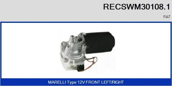 Wiper Motor (RECSWM30108.1)
