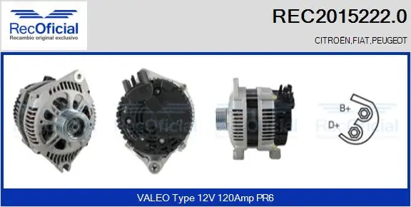 Alternator (REC2015222.0)