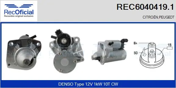 Starter (REC6040419.1)