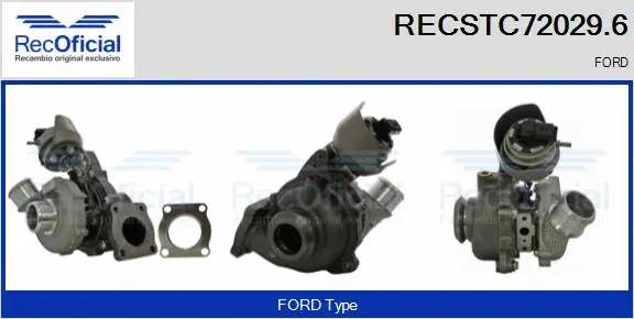 Charger, charging (supercharged/turbocharged) (RECSTC72029.6)