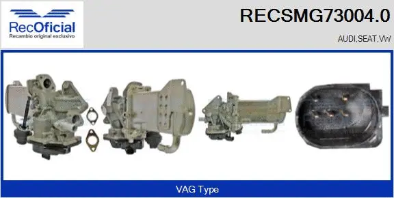 EGR Module (RECSMG73004.0)