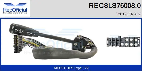 Steering Column Switch (RECSLS76008.0)