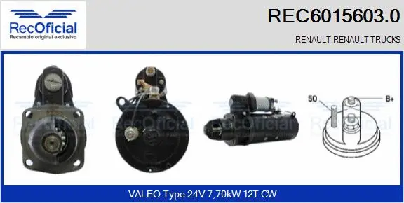 Starter (REC6015603.0)
