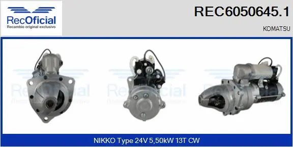 Starter (REC6050645.1)