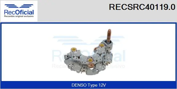 Rectifier, alternator (RECSRC40119.0)