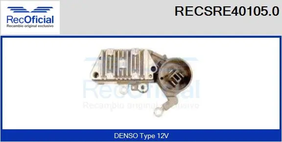 Alternator Regulator (RECSRE40105.0)