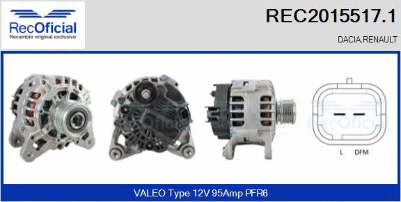 Alternator (REC2015517.1)