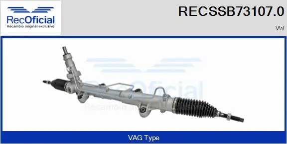 Steering Gear (RECSSB73107.0)