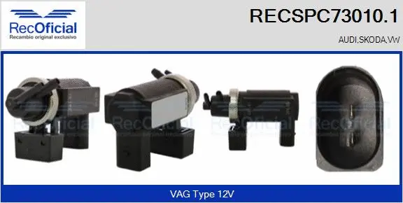 Pressure Converter, exhaust control (RECSPC73010.1)