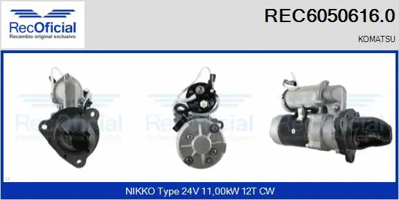 Starter (REC6050616.0)