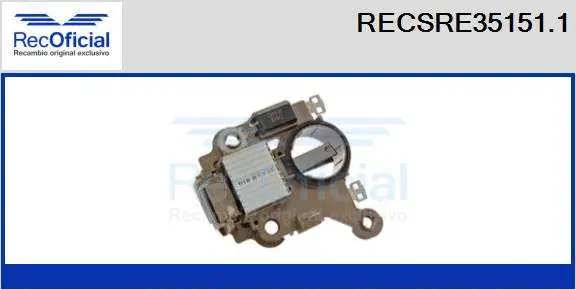 Alternator Regulator (RECSRE35151.1)