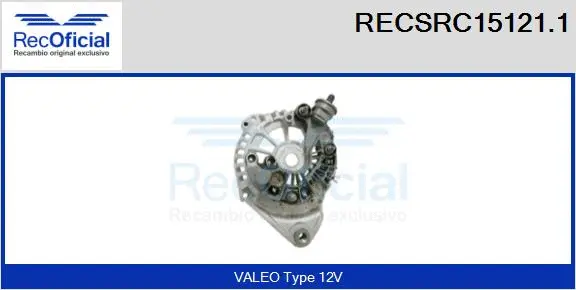 Rectifier, alternator (RECSRC15121.1)