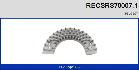 Resistor, interior blower (RECSRS70007.1)