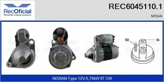 Starter (REC6045110.1)